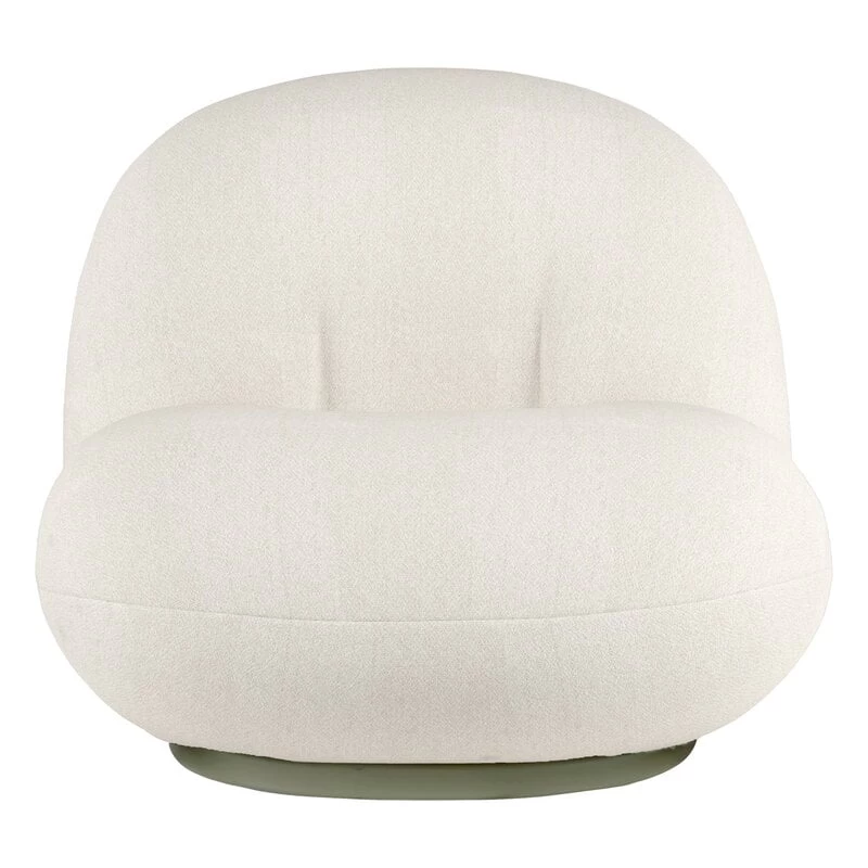 Gubi Pacha Outdoor Loungesessel, Schwenkfuß, Lorkey 40 – Bild 3