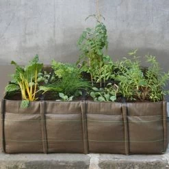 Bacsquare 4 Stoffpflanzgefäß, 140 l, Geotextil 9 Bacsquare 4 Stoffpflanzgefäß, 140 l, Geotextil -Lassen Sie Ihre Gartenmöbel fließen. 10Bacsac iso