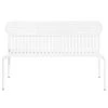 Week-end Bank, Weiß -Lassen Sie Ihre Gartenmöbel fließen. 111PetiteFriture 19 TH