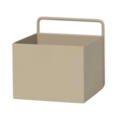 Ferm LIVING Wall Box, Quadratisch, Cashmere
