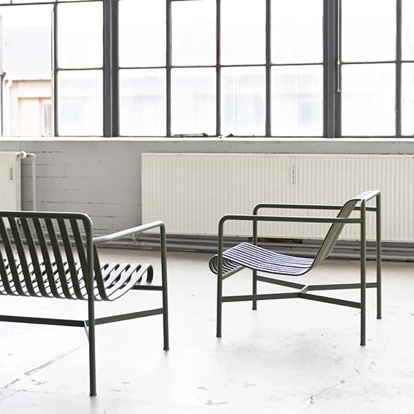 Hay Loungesessel Palissade, Niedrig, Anthrazit 5 Hay Loungesessel Palissade, Niedrig, Anthrazit – Bild 3