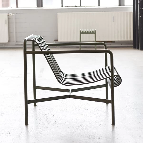 Hay Loungesessel Palissade, Niedrig, Anthrazit 6 Hay Loungesessel Palissade, Niedrig, Anthrazit – Bild 4