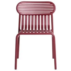 Week-end Stuhl, Burgunderrot