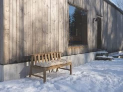 Skagerak Bank Plank -Lassen Sie Ihre Gartenmöbel fließen. 1350600 1960967 Plank Bench amp Barriere Cushion 03 M