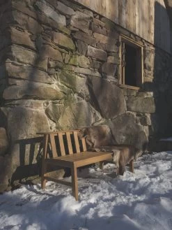 Skagerak Bank Plank -Lassen Sie Ihre Gartenmöbel fließen. 1350600 Plank Bench 05 M