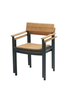 Skagerak Pelago Sessel, Jägergrün -Lassen Sie Ihre Gartenmöbel fließen. 1430060 Pelago Armchair Hunter Green Stack