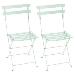 Bistro Metallstuhl, 2 Stück, Ice Mint