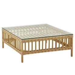 Exterior Maggie Puffmodul Sofa, Natur – Weißes Kissen -Lassen Sie Ihre Gartenmöbel fließen. 15SikaDesign AK