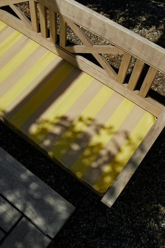 Skagerak Drachmann Seat Cushion, Lemon - Sand 8 Skagerak Drachmann Seat Cushion, Lemon - Sand – Bild 6