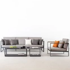 Garden Easy Sofa, 3-Sitzer -Lassen Sie Ihre Gartenmöbel fließen. 207Roshults iso 1