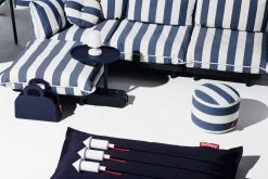 Fatboy Paletti Sofaset, 3 Module, Rechts, Ozeanblau Gestreift -Lassen Sie Ihre Gartenmöbel fließen. 21 FATBOY Blue 01 Masterpiece 1