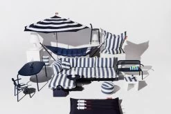 Fatboy Paletti Sofaset, 3 Module, Rechts, Ozeanblau Gestreift -Lassen Sie Ihre Gartenmöbel fließen. 21 FATBOY Blue Masterpiece