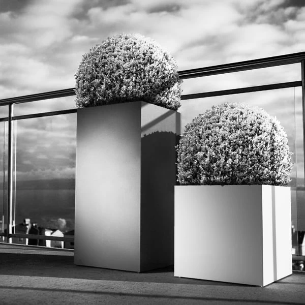 Linné Blumentopf 40, Anthrazit 4 Linné Blumentopf 40, Anthrazit – Bild 2