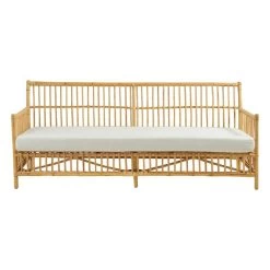 Caroline Sofa, Natur – Weiß -Lassen Sie Ihre Gartenmöbel fließen. 3026SU Caroline sofa front