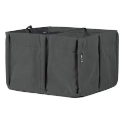 Bacsquare 4 Fabric Planter, 140 L, Black Grey
