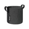 Stoffblumentopf, 3 L, Schwarzgrau 1 Stoffblumentopf, 3 L, Schwarzgrau -Lassen Sie Ihre Gartenmöbel fließen. 303970 1 ROUND FLOWER POT 3L BLACK GREY FABRIC ASPHALTE BACSAC