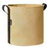Stoffblumentopf, 25 L, Ginger Yellow -Lassen Sie Ihre Gartenmöbel fließen. 304009 1 ROUND FLOWER POT 25L GINGER YELLOW FABRIC BACSAC