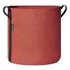 Stoffblumentopf, 50 L, Ziegelrot -Lassen Sie Ihre Gartenmöbel fließen. 304025 1 ROUND FLOWER POT 50L BRICK RED FABRIC BACSAC
