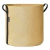 Stoffblumentopf, 50 L, Ginger Yellow -Lassen Sie Ihre Gartenmöbel fließen. 304027 1 ROUND FLOWER POT 50L GINGER YELLOW FABRIC BACSAC