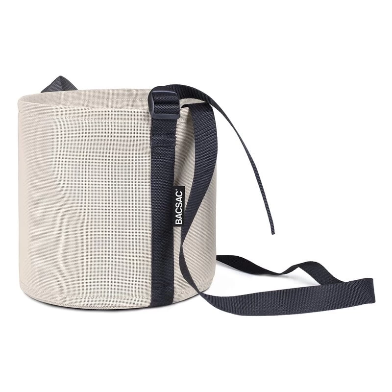 Hängender Stoffblumentopf, 10 L, Naturweiß 3 Hängender Stoffblumentopf, 10 L, Naturweiß