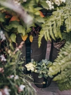 Hängender Stoffblumentopf, 3 L, Geotextil -Lassen Sie Ihre Gartenmöbel fließen. 307145 1 Pot 3 et 25L Gotextile BACSAC