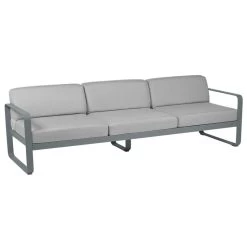 Bellevie 3-Sitzer-Sofa, Storm Grey – Flanellgrau