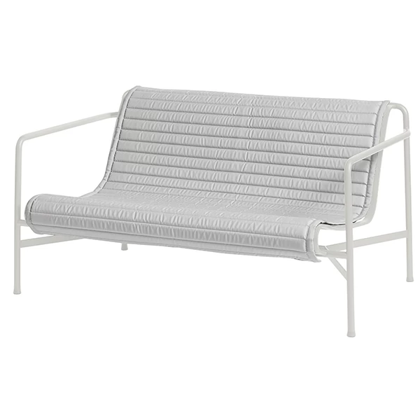 Hay Gestepptes Kissen Palissade Für Loungesofa, Himmelgrau 3 Hay Gestepptes Kissen Palissade Für Loungesofa, Himmelgrau