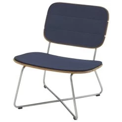 Skagerak Lilium Loungesessel Kissen, Marineblau