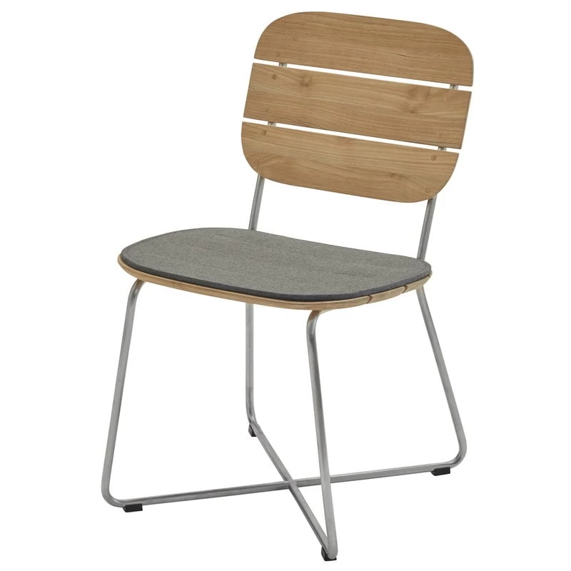 Skagerak Lilium Stuhlkissen, Anthrazit 3 Skagerak Lilium Stuhlkissen, Anthrazit