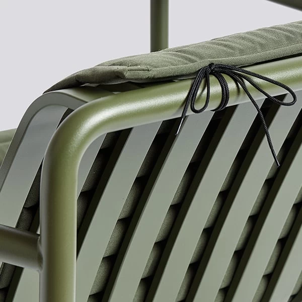 Hay Gestepptes Kissen Palissade Für Sessel, Oliv 5 Hay Gestepptes Kissen Palissade Für Sessel, Oliv – Bild 3