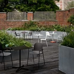 Hay Tisch Neu Quadratisch, Hellgrau -Lassen Sie Ihre Gartenmöbel fließen. 39HaySS2017 iso HV