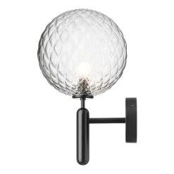 Miira Outdoor Wandleuchte, Schwarz - Klar 9 Miira Outdoor Wandleuchte, Schwarz - Klar -Lassen Sie Ihre Gartenmöbel fließen. 407Nuura AK