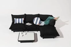 Fatboy King Outdoor Kissen, Gestreift, Ocean Blue 5 Fatboy King Outdoor Kissen, Gestreift, Ocean Blue -Lassen Sie Ihre Gartenmöbel fließen. 40 PALLETTI 20201201 FATBOY HERO DAY2 078 B2 C1