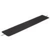 Muuto Linear Steel Sitzbankauflage, 170 Cm, Patch – Schwarz -Lassen Sie Ihre Gartenmöbel fließen. 419Muuto AK
