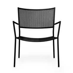 Jig Mesh Easy Stuhl, Schwarz -Lassen Sie Ihre Gartenmöbel fließen. 43Massproduction18 TH