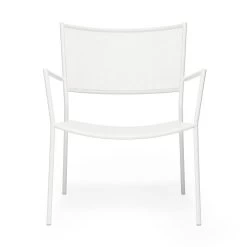 Jig Mesh Easy Stuhl, Weiß -Lassen Sie Ihre Gartenmöbel fließen. 46Massproduction18 TH