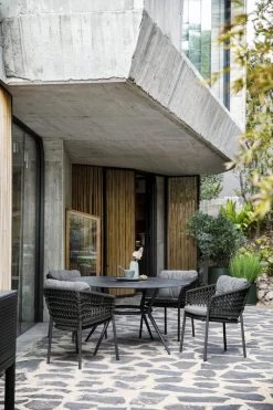 Ocean Stuhlkissen-Set, Dunkelgrau -Lassen Sie Ihre Gartenmöbel fließen. 50202AL 5417RODG 5417YN115 P144COB