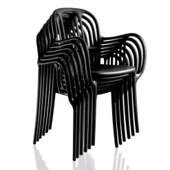 Magis Stuhl Mila, Beige -Lassen Sie Ihre Gartenmöbel fließen. 509 Magis iso 1