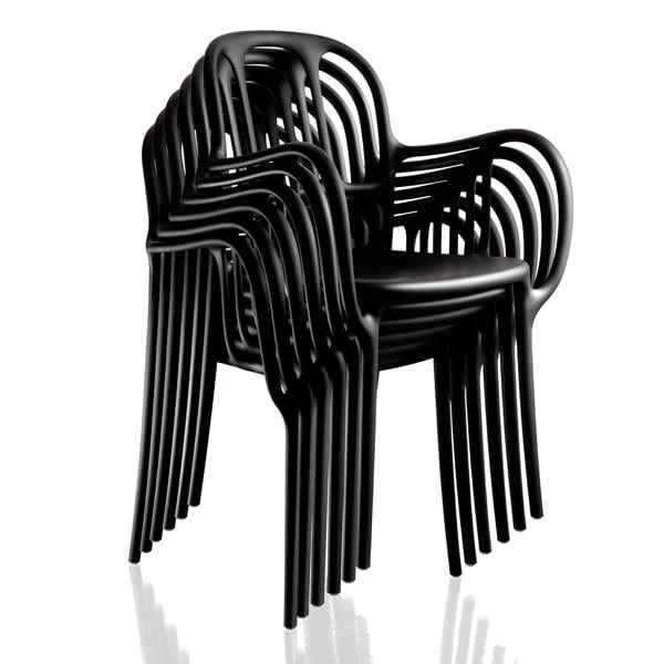 Magis Stuhl Mila, Weiß 5 Magis Stuhl Mila, Weiß – Bild 3