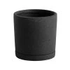 Hay Plant Pot Mit Untersetzer, M, Schwarz 2 Hay Plant Pot Mit Untersetzer, M, Schwarz -Lassen Sie Ihre Gartenmöbel fließen. 5275Hay 20 TH