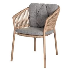 Ocean Stuhlkissen-Set, Dunkelgrau -Lassen Sie Ihre Gartenmöbel fließen. 5417U 5417YN115