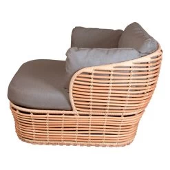 Basket Loungesessel, Natur – Taupe 11 Basket Loungesessel, Natur – Taupe -Lassen Sie Ihre Gartenmöbel fließen. 54200UAITT 1