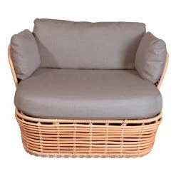 Basket Loungesessel, Natur – Taupe 10 Basket Loungesessel, Natur – Taupe -Lassen Sie Ihre Gartenmöbel fließen. 54200UAITT 2