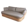 Basket 2-Sitzer-Sofa, Natur – Taupe -Lassen Sie Ihre Gartenmöbel fließen. 55200UAITT