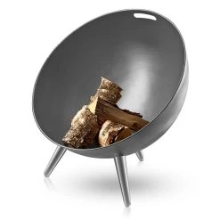 Eva Solo FireGlobe Außenkamin -Lassen Sie Ihre Gartenmöbel fließen. 571099 FireGlobe Fireplace 1 Braende Grey aRGB High