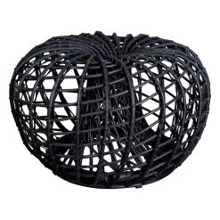 Nest Fußhocker, Klein, Lavagrau