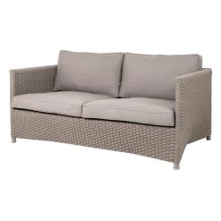 Diamond Sofa, 2-Sitzer, Taupe