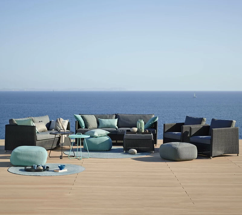 Diamond 2-Sitzer-Sofa, Graphit – Grau 4 Diamond 2-Sitzer-Sofa, Graphit – Grau – Bild 2