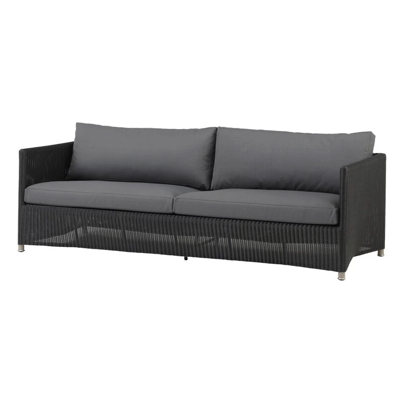Diamond 3-Sitzer-Sofa, Graphit – Grau 3 Diamond 3-Sitzer-Sofa, Graphit – Grau