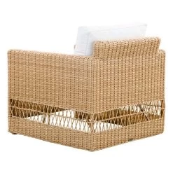 Carrie Loungesessel, Natur – Weiß 10 Carrie Loungesessel, Natur – Weiß -Lassen Sie Ihre Gartenmöbel fließen. 9155U Carrie cushion back side